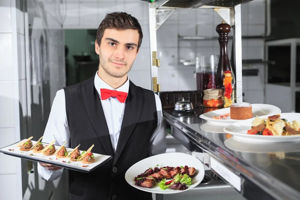 Grand wedding feast buffet setup by SAB Hospitality